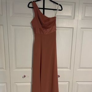 David’s bridal bridesmaid dress
